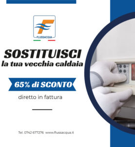 sconto sostituzione caldaia flussacqua